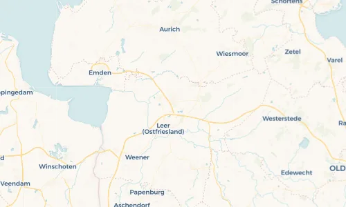 Regenradar Vorschaubild - Aktuelle Niederschläge in Veenhusen und Umgebung