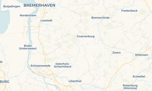 Regenradar Vorschaubild - Aktuelle Niederschläge in Vollersode und Umgebung