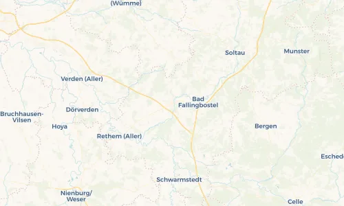 Regenradar Vorschaubild - Aktuelle Niederschläge in Walsrode und Umgebung