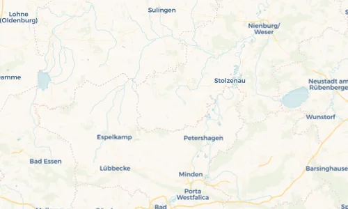 Regenradar Vorschaubild - Aktuelle Niederschläge in Warmsen und Umgebung