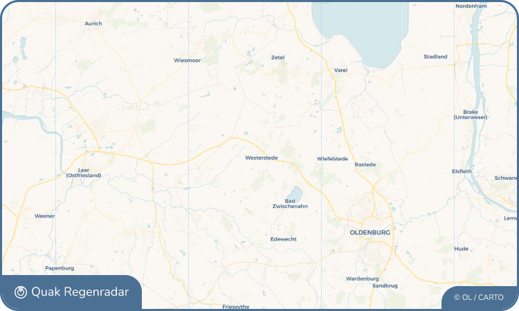Regenradar-Widget für Westerstede