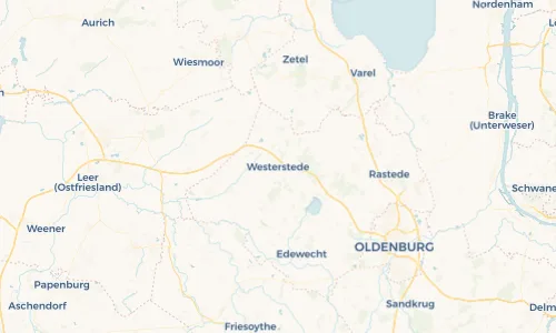 Regenradar Vorschaubild - Aktuelle Niederschläge in Westerstede und Umgebung