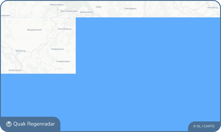 Regenradar-Widget für Wiershausen