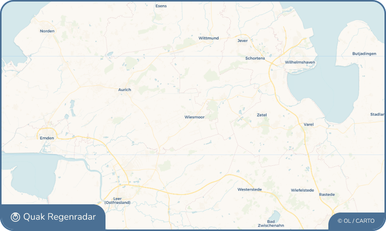 Quak Regenradar-Widget Wiesmoor