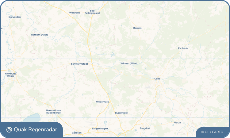 Quak Regenradar-Widget Wietze