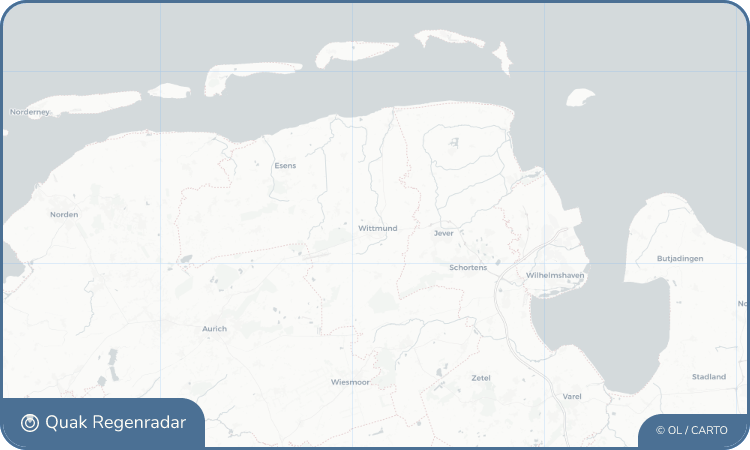 Regenradar-Widget für Wittmund