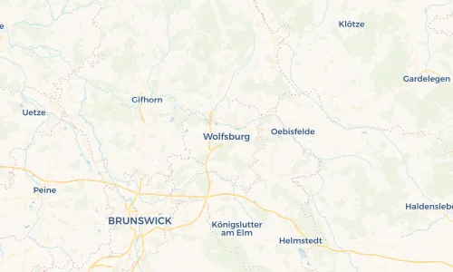 Regenradar Vorschaubild - Aktuelle Niederschläge in Wolfsburg und Umgebung