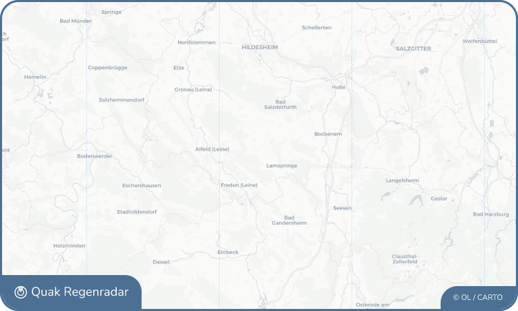 Regenradar-Widget für Woltershausen