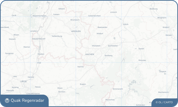 Regenradar-Widget für Aachen