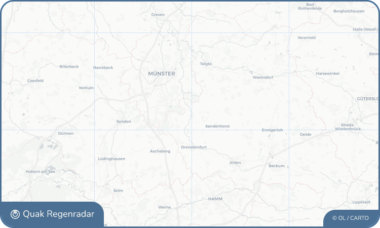 Regenradar-Widget für Albersloh