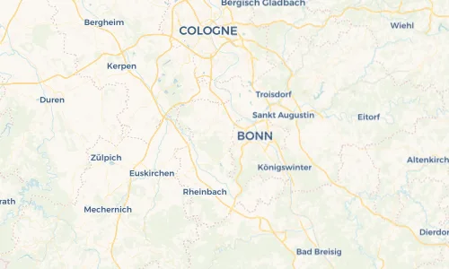 Regenradar Vorschaubild - Aktuelle Niederschläge in Alfter und Umgebung