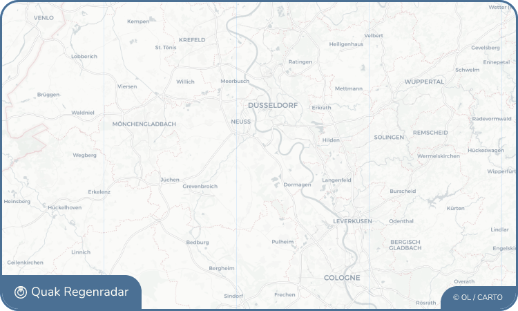 Regenradar-Widget für Allerheiligen