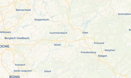 Regenradar Vorschaubild - Aktuelle Niederschläge in Allinghausen und Umgebung
