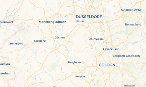 Regenradar Vorschaubild - Aktuelle Niederschläge in Allrath und Umgebung