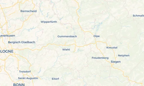 Regenradar Vorschaubild - Aktuelle Niederschläge in Alpe und Umgebung
