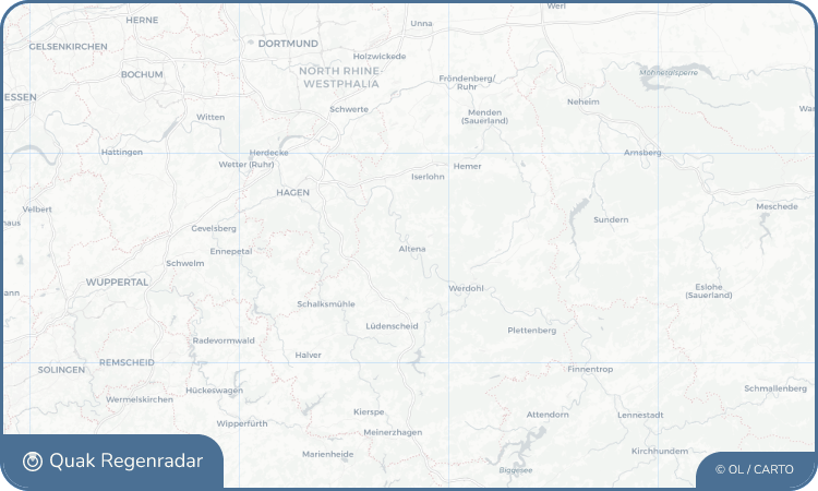 Regenradar-Widget für Altena