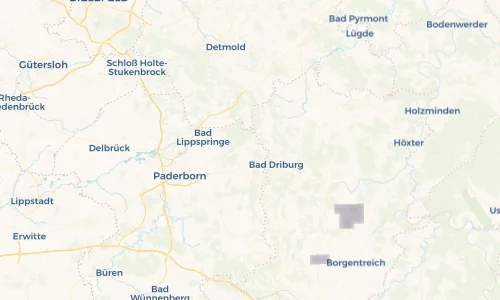 Regenradar Vorschaubild - Aktuelle Niederschläge in Altenbeken und Umgebung
