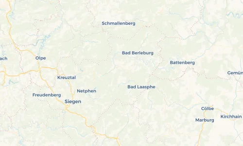Regenradar Vorschaubild - Aktuelle Niederschläge in Amtshausen und Umgebung
