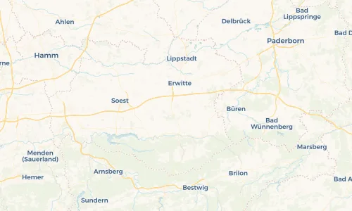 Regenradar Vorschaubild - Aktuelle Niederschläge in Anröchte und Umgebung