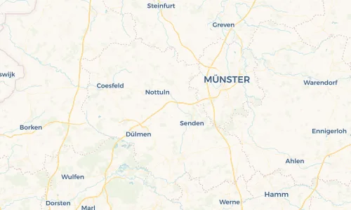 Regenradar Vorschaubild - Aktuelle Niederschläge in Appelhülsen und Umgebung
