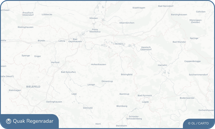 Regenradar-Widget für Asendorf