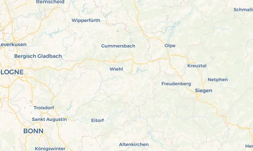 Regenradar Vorschaubild - Aktuelle Niederschläge in Auf der Hardt und Umgebung