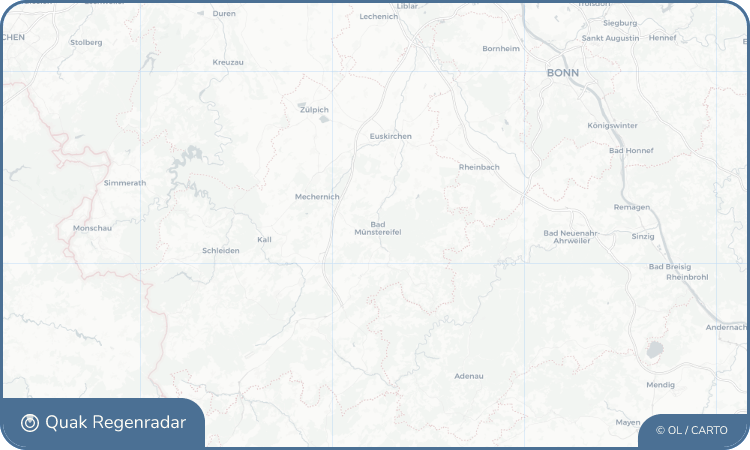 Regenradar-Widget für Bad Münstereifel