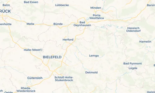 Regenradar Vorschaubild - Aktuelle Niederschläge in Bad Salzuflen und Umgebung