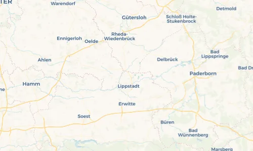 Regenradar Vorschaubild - Aktuelle Niederschläge in Bad Waldliesborn und Umgebung