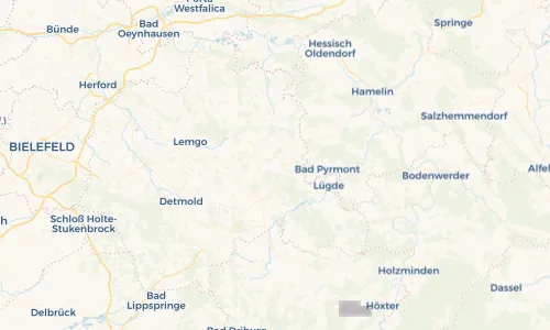 Regenradar Vorschaubild - Aktuelle Niederschläge in Barntrup und Umgebung