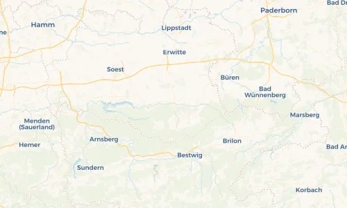 Regenradar Vorschaubild - Aktuelle Niederschläge in Belecke und Umgebung