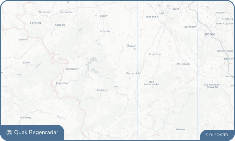 Regenradar-Widget für Bergbuir