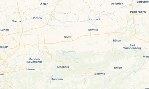 Regenradar Vorschaubild - Aktuelle Niederschläge in Bergede und Umgebung