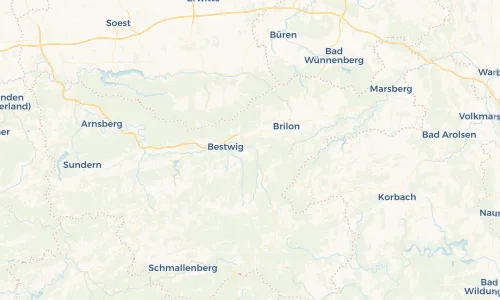 Regenradar Vorschaubild - Aktuelle Niederschläge in Bigge und Umgebung