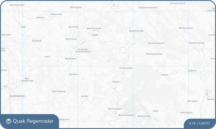 Regenradar-Widget für Bödexen