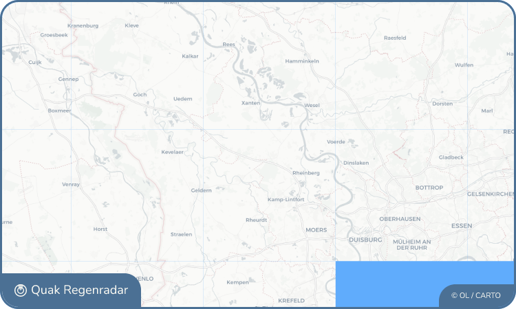 Regenradar-Widget für Bönninghardt