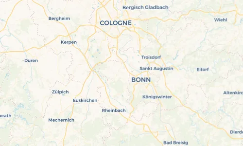Regenradar Vorschaubild - Aktuelle Niederschläge in Botzdorf und Umgebung