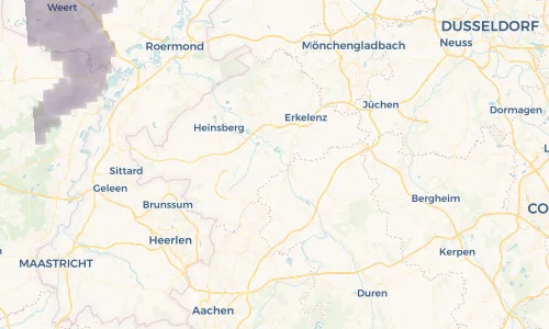 Regenradar Vorschaubild - Aktuelle Niederschläge in Brachelen und Umgebung