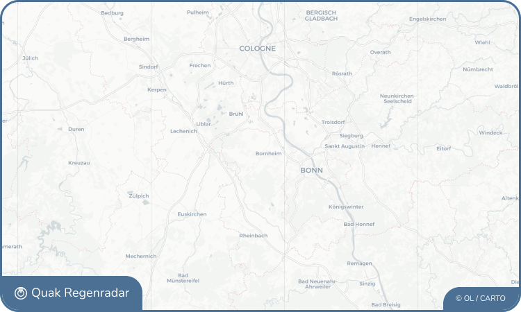 Regenradar-Widget für Brenig