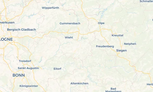 Regenradar Vorschaubild - Aktuelle Niederschläge in Bröl und Umgebung