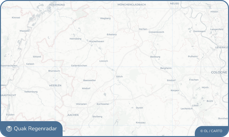 Regenradar-Widget für Broich