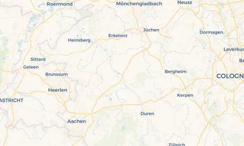 Regenradar Vorschaubild - Aktuelle Niederschläge in Broich und Umgebung