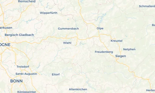 Regenradar Vorschaubild - Aktuelle Niederschläge in Brüchermühle und Umgebung