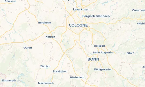 Regenradar Vorschaubild - Aktuelle Niederschläge in Brühl und Umgebung