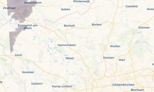 Regenradar Vorschaubild - Aktuelle Niederschläge in Brünen und Umgebung