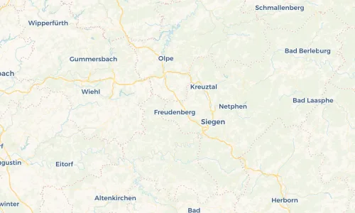 Regenradar Vorschaubild - Aktuelle Niederschläge in Büschergrund und Umgebung