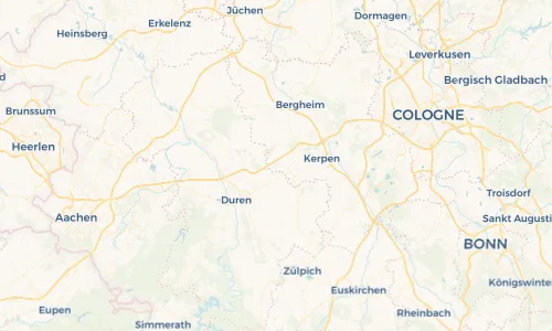 Regenradar Vorschaubild - Aktuelle Niederschläge in Buir und Umgebung