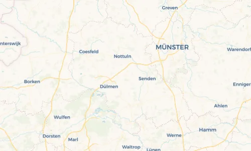 Regenradar Vorschaubild - Aktuelle Niederschläge in Buldern und Umgebung