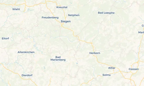 Regenradar Vorschaubild - Aktuelle Niederschläge in Burbach und Umgebung