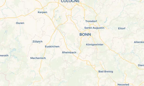 Regenradar Vorschaubild - Aktuelle Niederschläge in Buschhoven und Umgebung